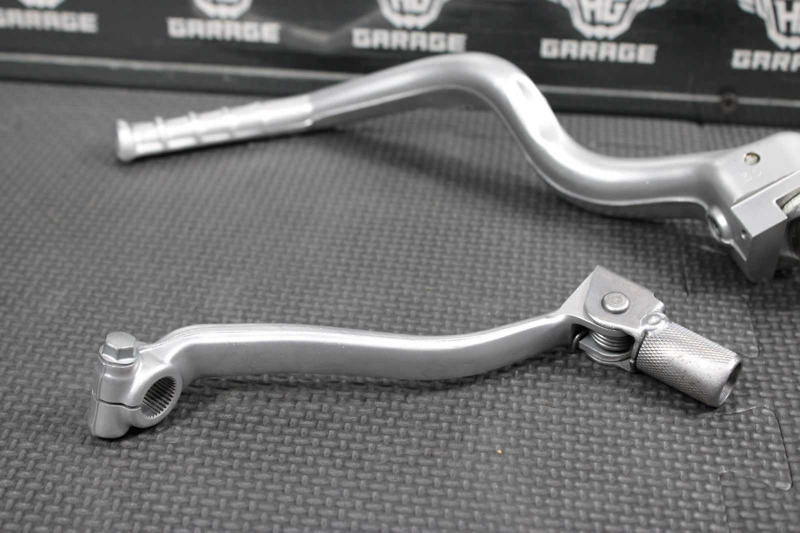 2014 KAWASAKI 13 - 16 KX250F OEM KICKSTART KICK START LEVER SHIFTER PEDAL SET - hggarage