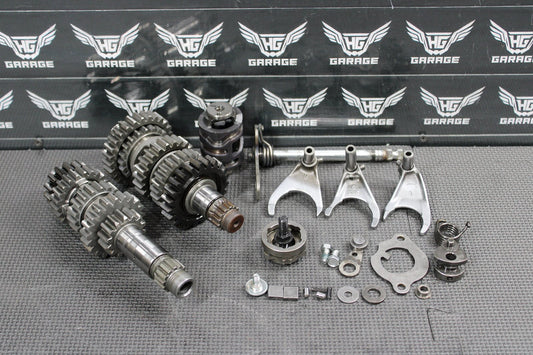 2009 YAMAHA YZ450F OEM ENGINE TRANSMISSION TRANNY ASSEMBLY GEARS - hggarage