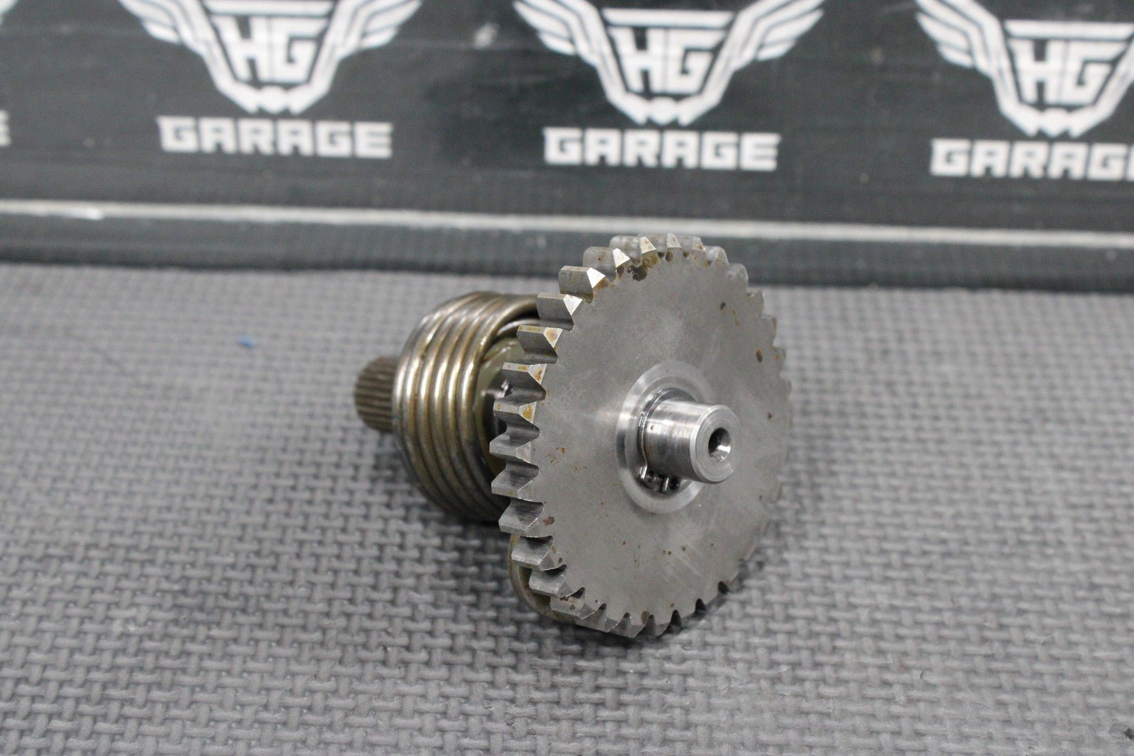 2014 KAWASAKI KX100 KX85 OEM KICKSTART KICK START SHAFT W IDLER GEAR - hggarage