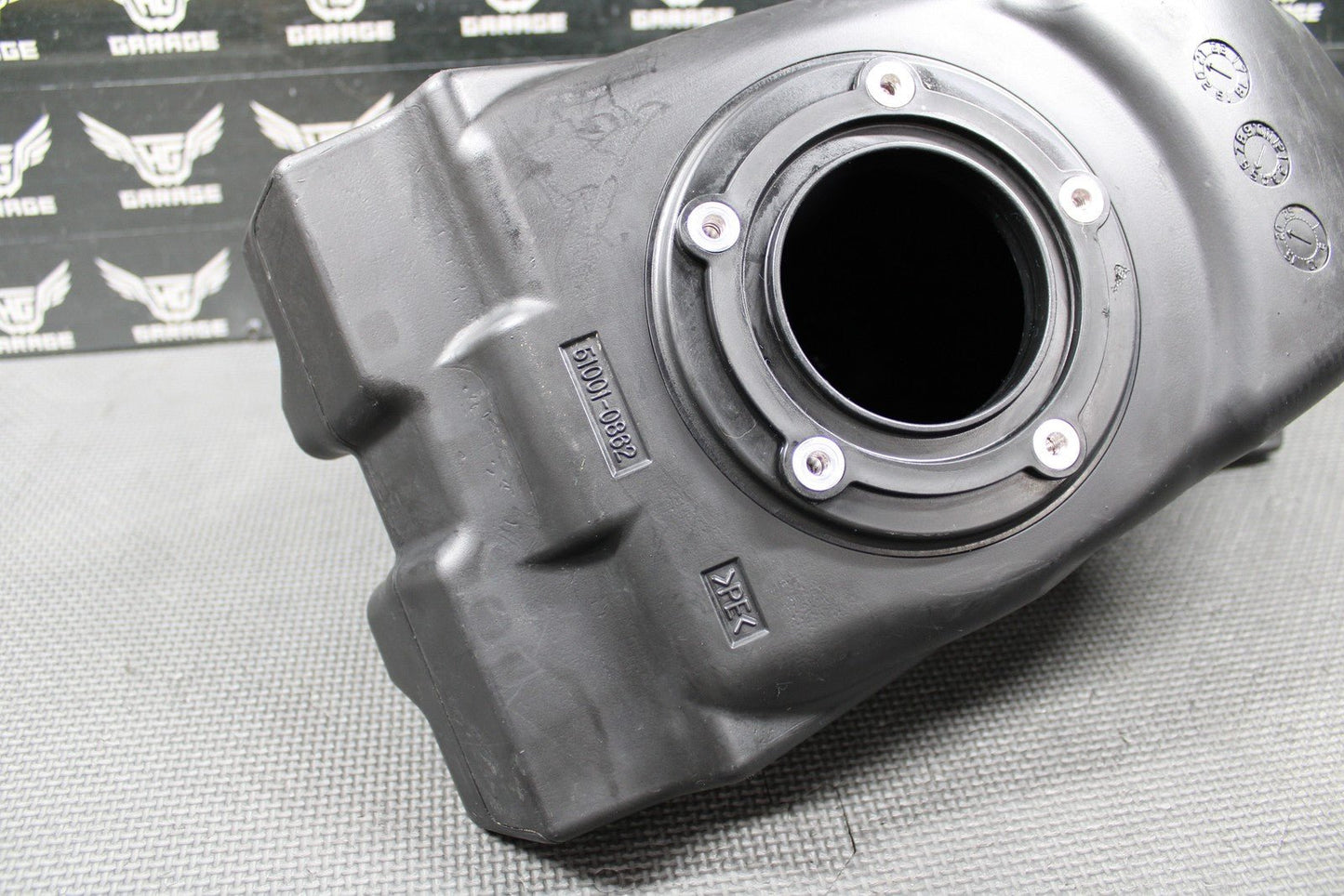 2022 KAWASAKI KX250X OEM GAS FUEL TANK CELL PETROL RESERVOIR 51001 - 0928 MINT! - hggarage
