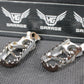 1996 KAWASAKI KX125 OEM FOOT PEGS PEDALS FRAME STAND PEDAL FOOTREST 34028 - 1332 - C - hggarage