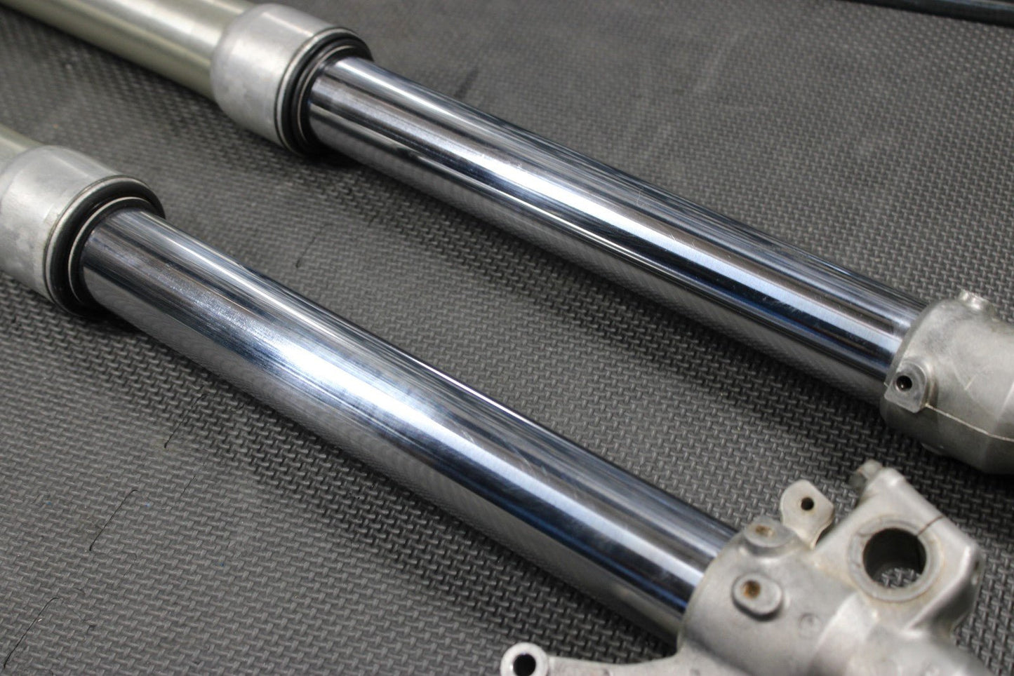 1998 HONDA CR125R OEM KYB RIGHT LEFT FRONT SUSPENSION FORKS SHOCKS 51400 - KZ4 - A71 - hggarage