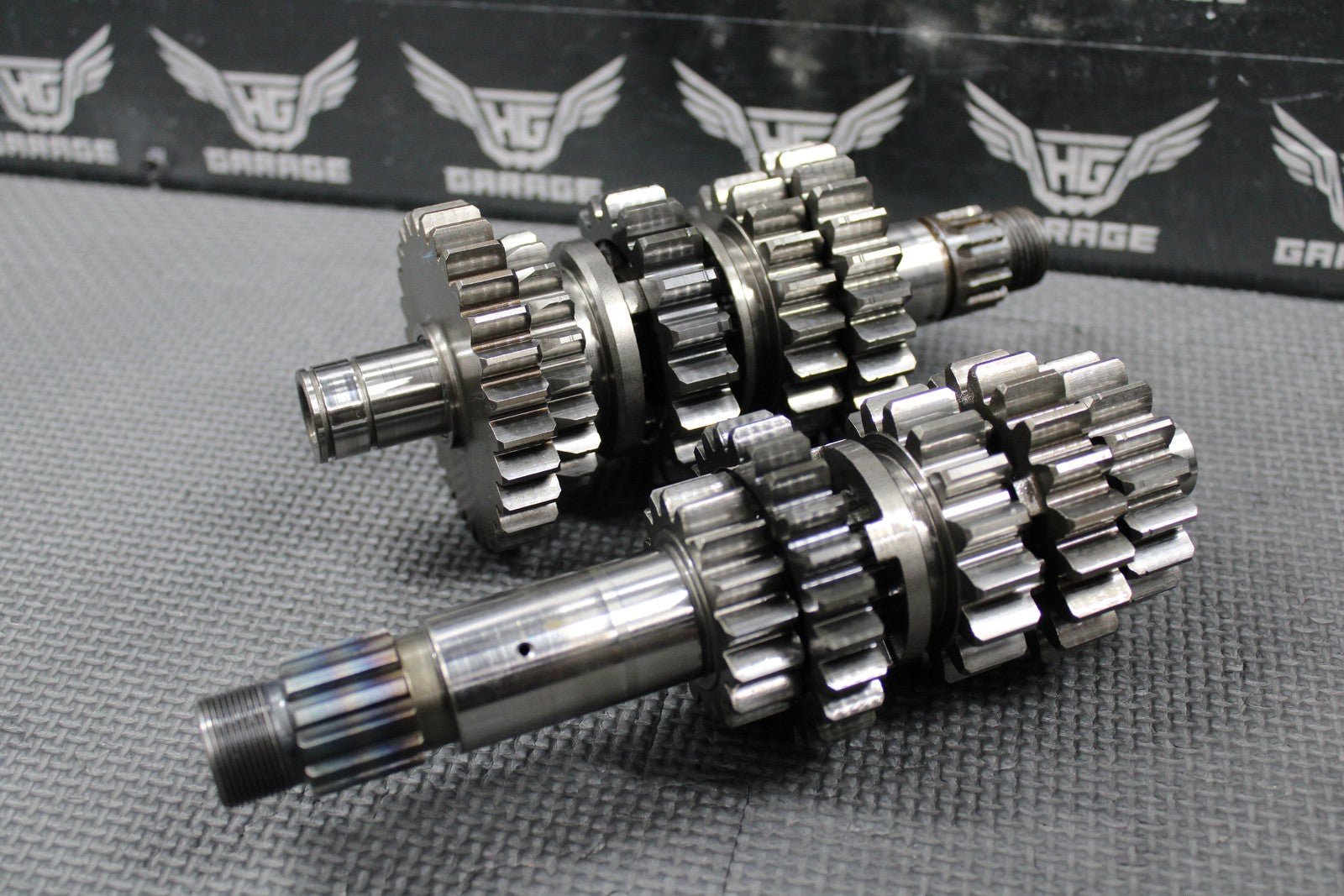 2012 KAWASAKI 12 - 14 KX450F OEM TRANSMISSION TRANNY GEARS GEARBOX SHIFT FORK GOOD - hggarage