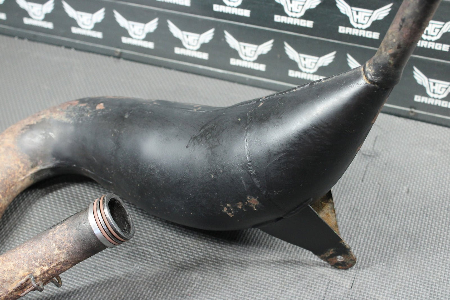 1999 Kawasaki 98 - 00 KX100 KX80 SPES Exhaust Pipe Expansion Chamber Header - hggarage