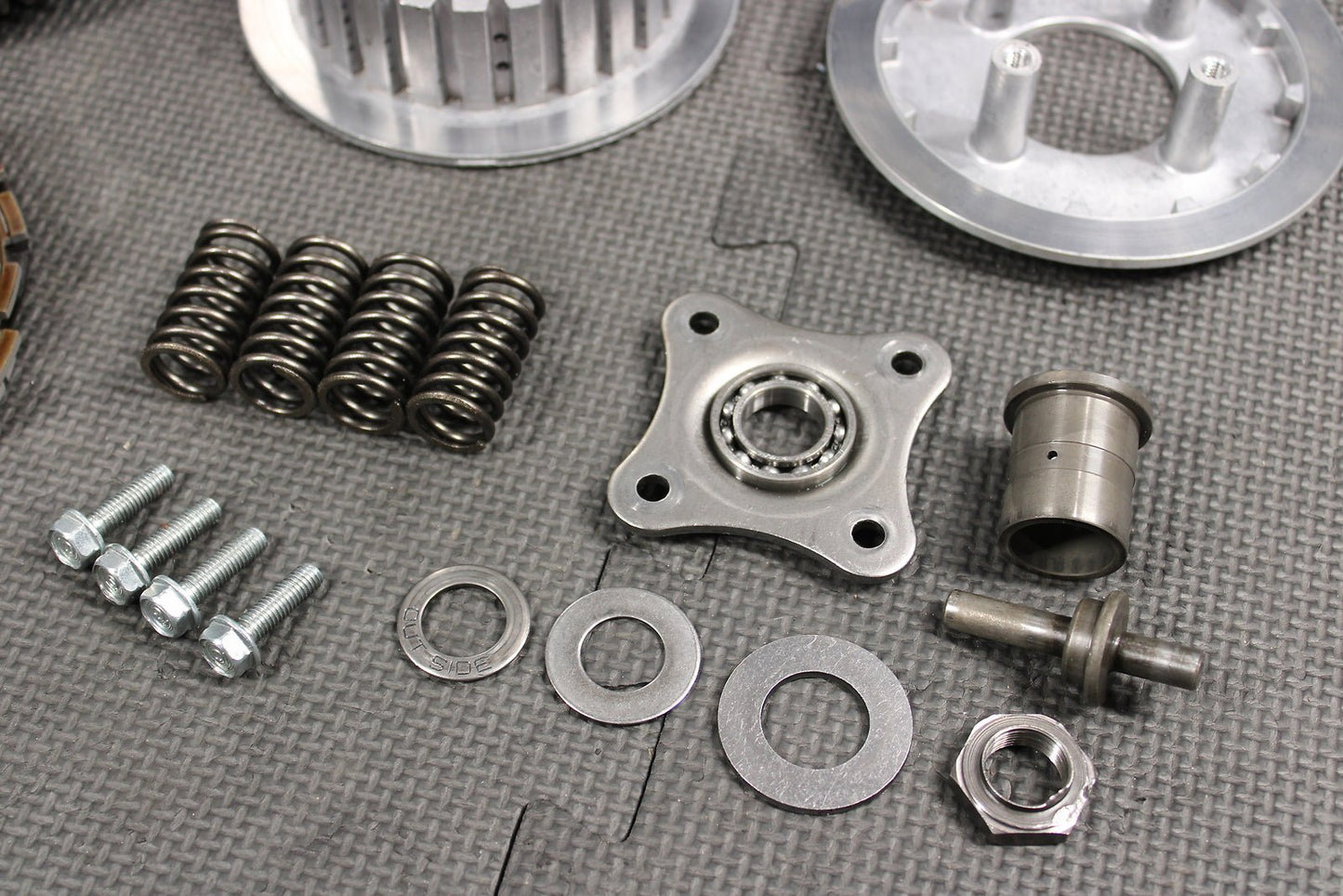 2001 Honda XR250R OEM Complete Clutch W Plates Basket Hub 22100 - Kcz - 000 Nice! - hggarage