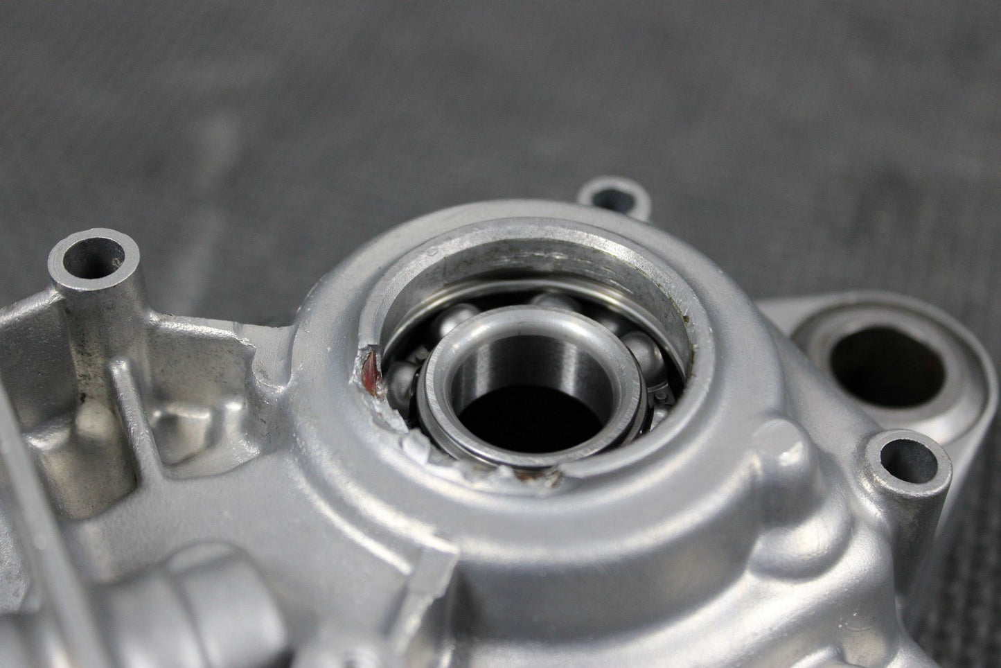 1998 HONDA CR125R OEM LEFT ENGINE MOTOR CRANKCASE CRANK CASES BLOCK READ DESC! - hggarage