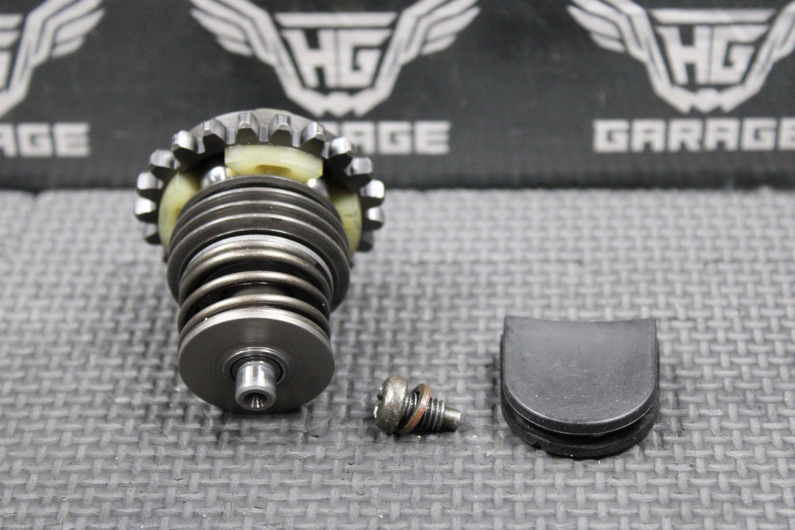 1988 HONDA CR125R OEM EXHAUST ATAC POWER VALVE GOVERNOR GEAR 19200 - KS6 - 830 - hggarage