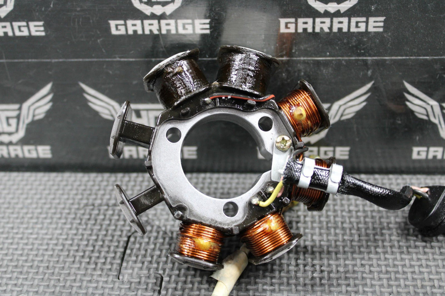 1991 86 - 95 HONDA XR250R OEM STATOR MAGNETO GENERATOR 31120 - KT1 - 004 GOOD! - hggarage