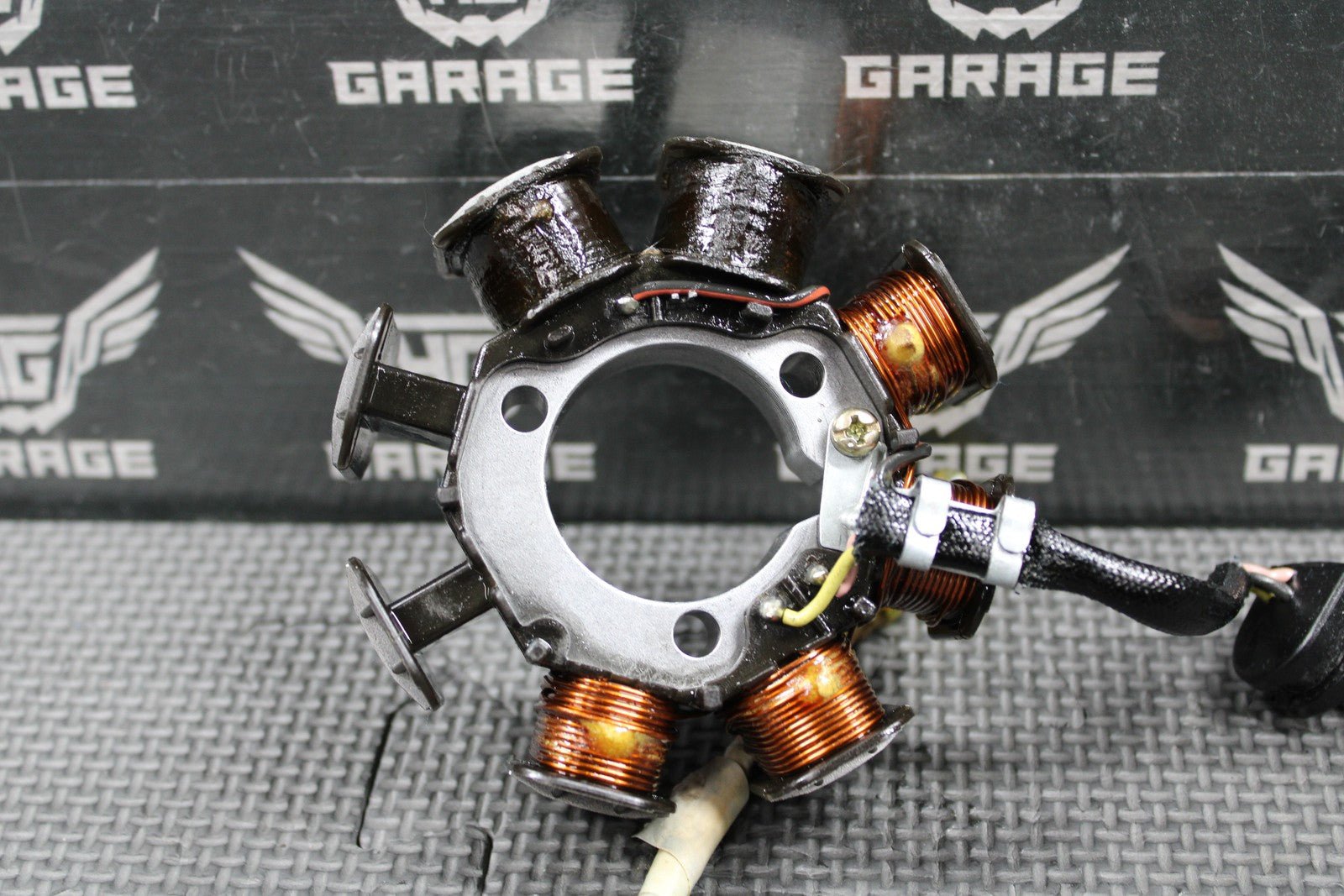 1991 86 - 95 HONDA XR250R OEM STATOR MAGNETO GENERATOR 31120 - KT1 - 004 GOOD! - hggarage