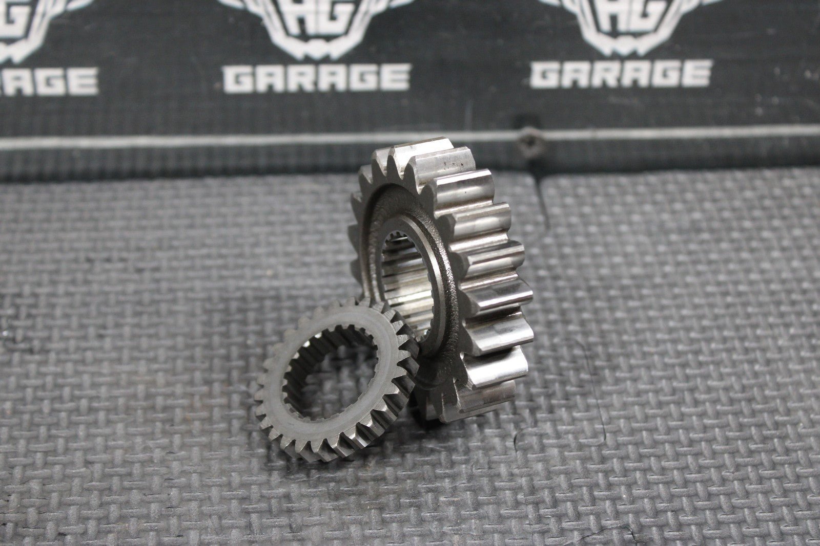 1997 92 - 98 KAWASAKI KX250 OEM CRANKSHAFT CRANK SHAFT PRIMARY DRIVE SPUR GEARS - hggarage