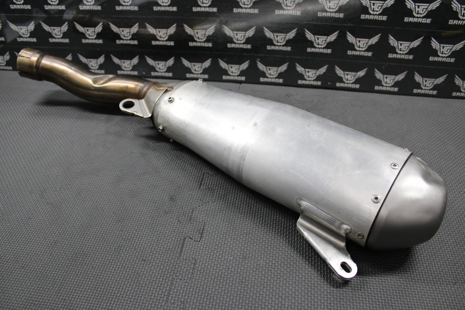 2020 2021 YAMAHA YZ250FX OEM MUFFLER EXHAUST SILENCER SLIP ON PIPE B7B - 14750 - 10 - hggarage
