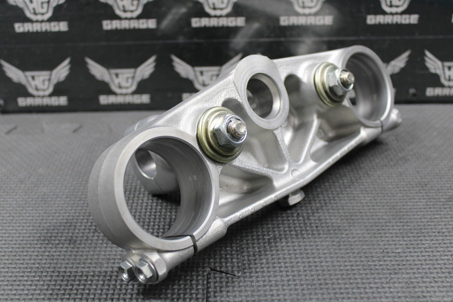 2003 00 - 03 HONDA CR125R CR250R OEM FRONT FORK UPPER TRIPLE TREE BAR CLAMP NICE! - hggarage