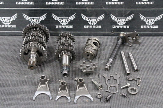 2015 KAWASAKI KX100 KX80 KX85 OEM ENGINE TRANSMISSION TRANNY GEARS GEARBOX DRUM - hggarage