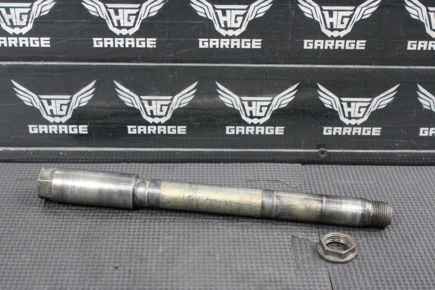 2000 SUZUKI 96 - 00 RM125 OEM FRONT WHEEL RIM AXLE PIVOT BOLT 54711 - 36E00 - hggarage