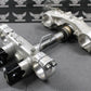 2003 KAWASAKI KLX400SR OEM FRONT FORK LOWER UPPER TRIPLE TREE STEM FAT BAR CLAMP - hggarage