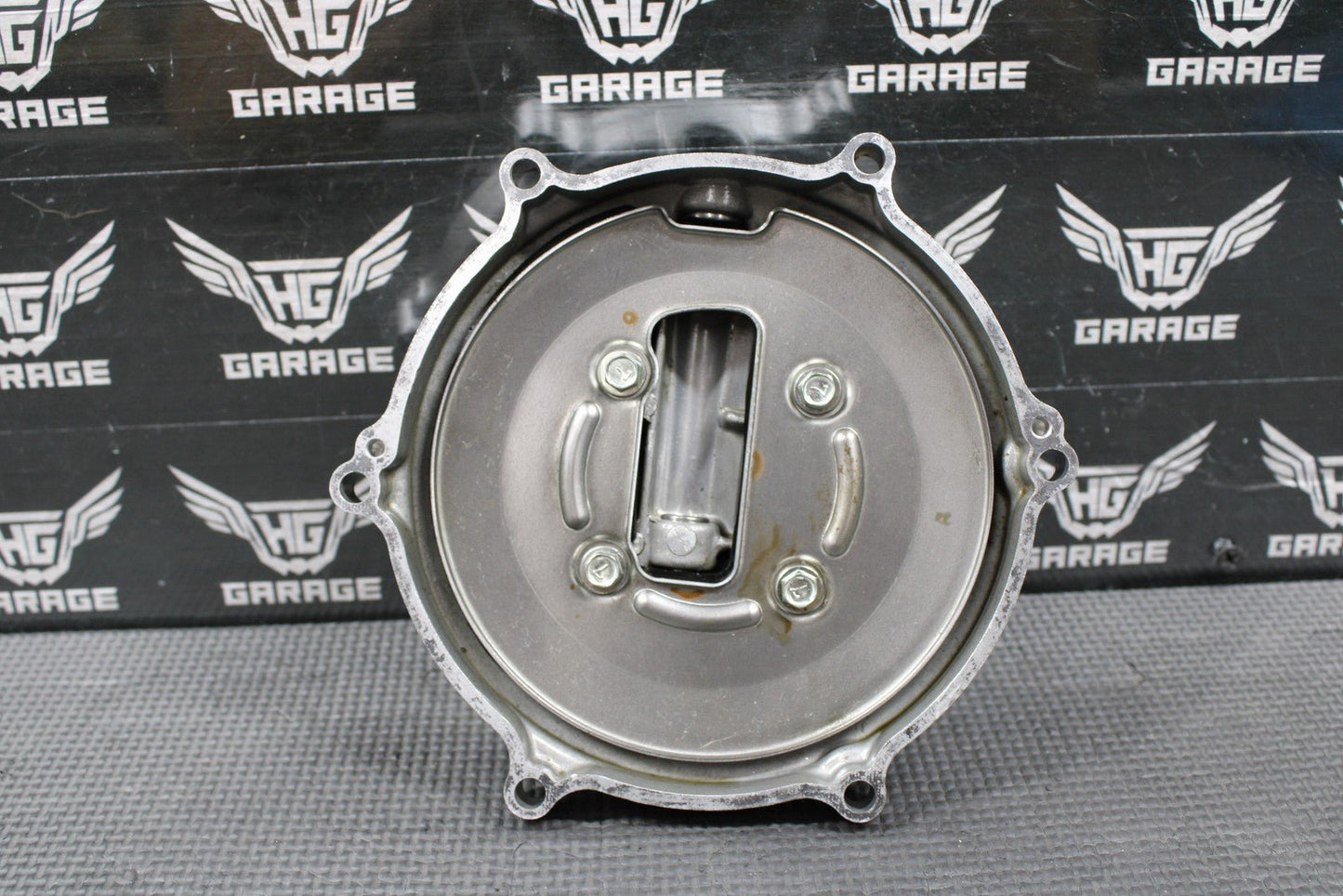 2009 KAWASAKI KLX250SF OEM ENGINE RIGHT SIDE OUTER CLUTCH COVER 14032 - 0004 - hggarage