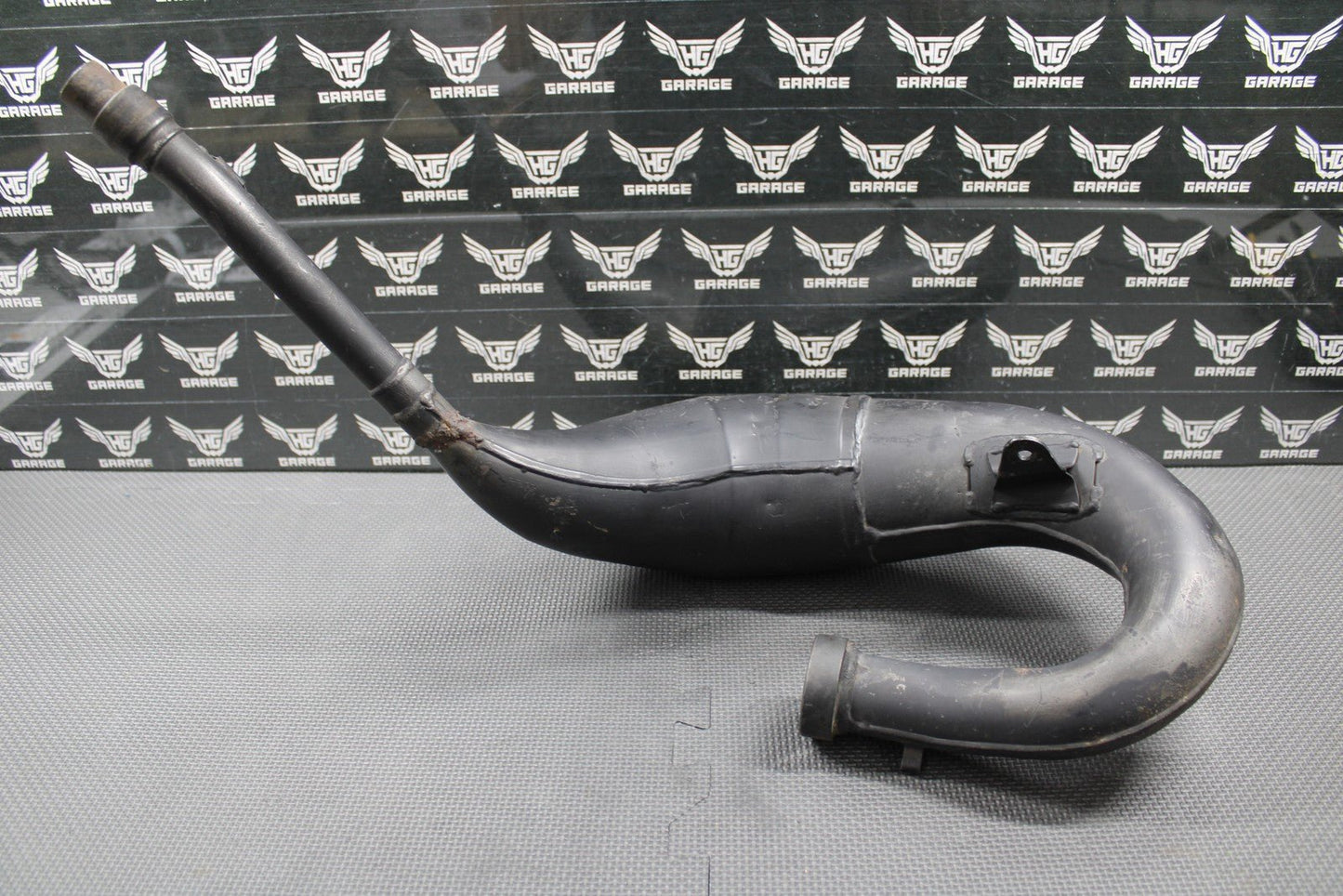 2003 KAWASAKI KX125 OEM EXHAUST PIPE EXPANSION CHAMBER HEADER 18120 - 0001 - hggarage