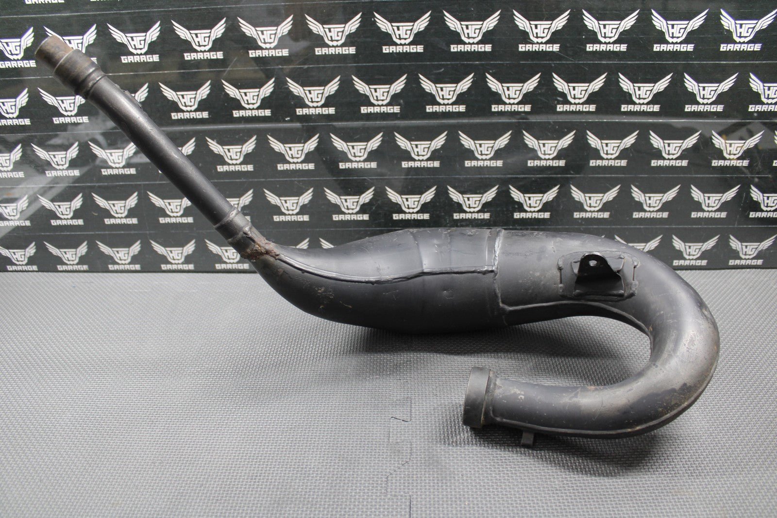 2003 KAWASAKI KX125 OEM EXHAUST PIPE EXPANSION CHAMBER HEADER 18120 - 0001 - hggarage