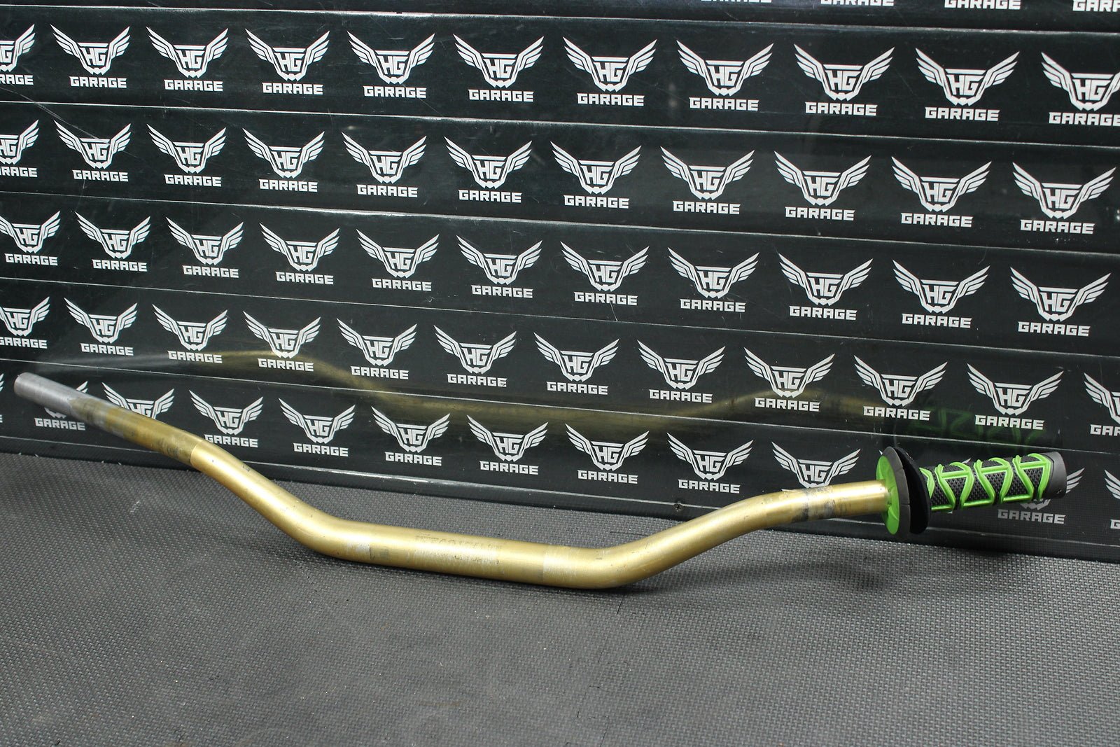 1999 Kawasaki KX100 Answer 1 1/8" Handlebars Bars Grips Steering 46003 - 0027 - hggarage