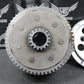 1992 KAWASAKI KX125 OEM CLUTCH BASKET CENTER HUB PRESSURE PLATE 13095 - 1265 - hggarage