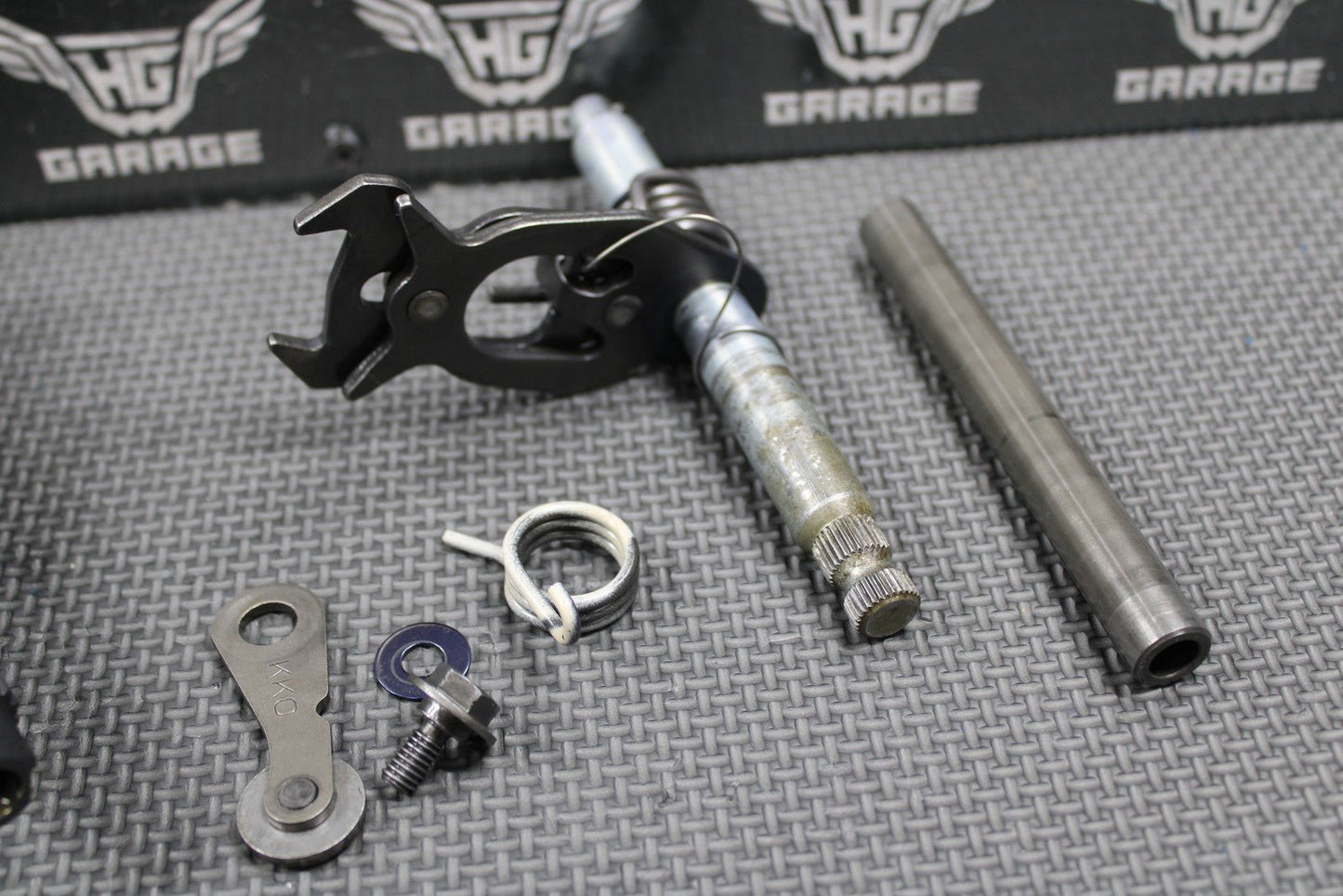 1991 HONDA 90 - 95 XR250R OEM TRANSMISSION TRANNY GEARBOX GEARS SHIFT FORKS GOOD! - hggarage