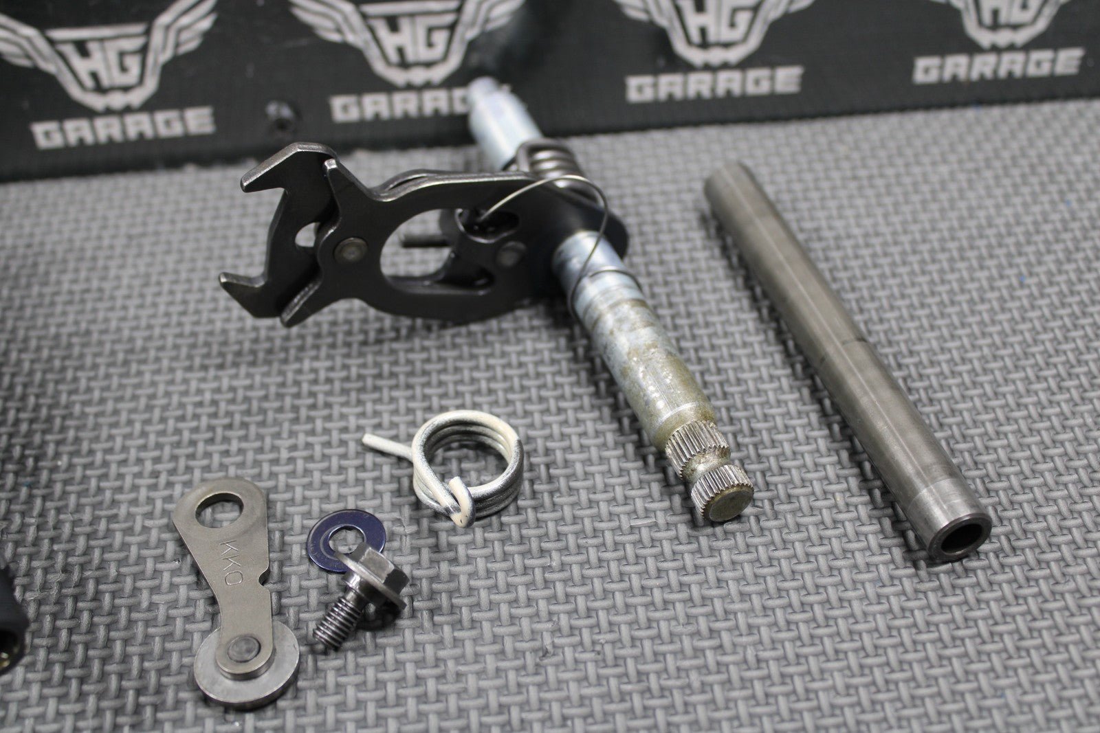1991 HONDA 90 - 95 XR250R OEM TRANSMISSION TRANNY GEARBOX GEARS SHIFT FORKS GOOD! - hggarage