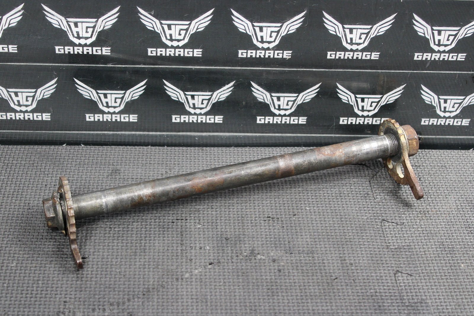 1991 Kawasaki KDX250 OEM Rear Axle Back Wheel Rim Pivot Bolt Axel 41068 - 1325 - hggarage