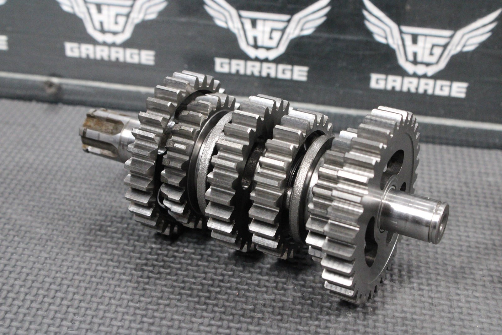 2015 KAWASAKI KX100 KX80 KX85 OEM ENGINE TRANSMISSION TRANNY GEARS GEARBOX DRUM - hggarage