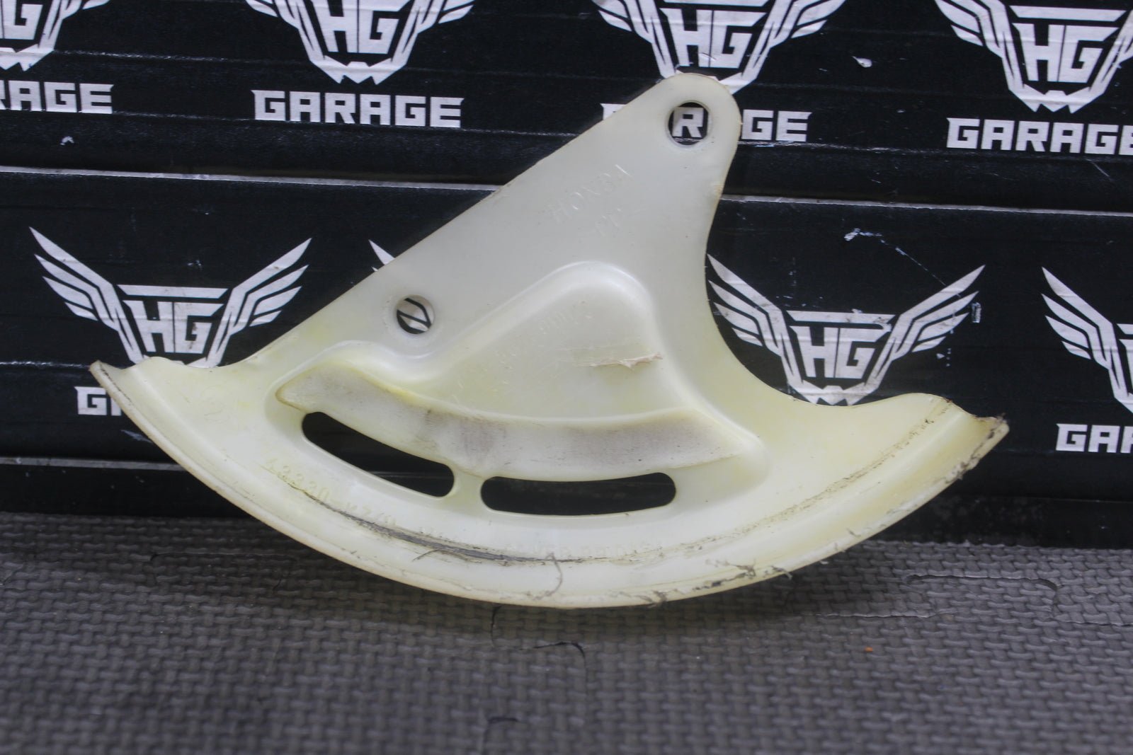 2003 HONDA CR250R OEM REAR BACK ROTOR GUARD COVER CALIPER GUARD - hggarage
