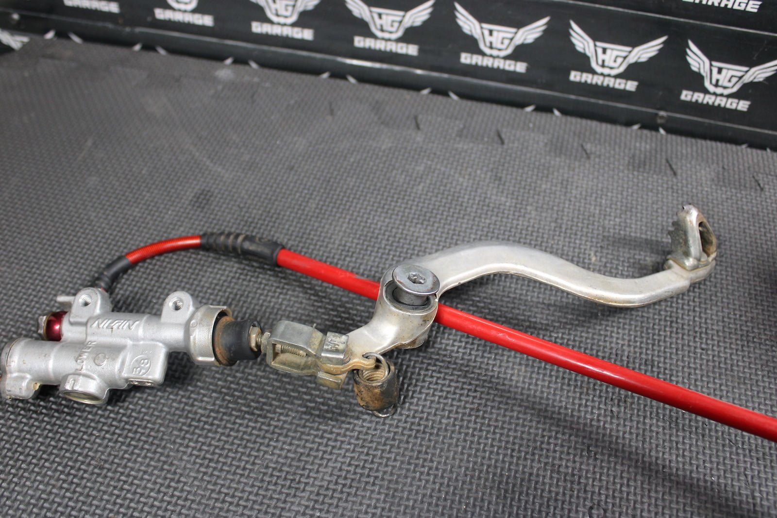 2007 HONDA CR125R CR250R CRF450R OEM REAR BACK BRAKE CALIPER MASTER CYLINDER ASS - hggarage