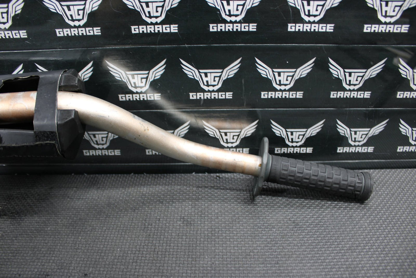 2001 Yamaha YZ426F Renthal 603 Fat Bar Handlebars Bars Grips Black Pro Taper Pad - hggarage