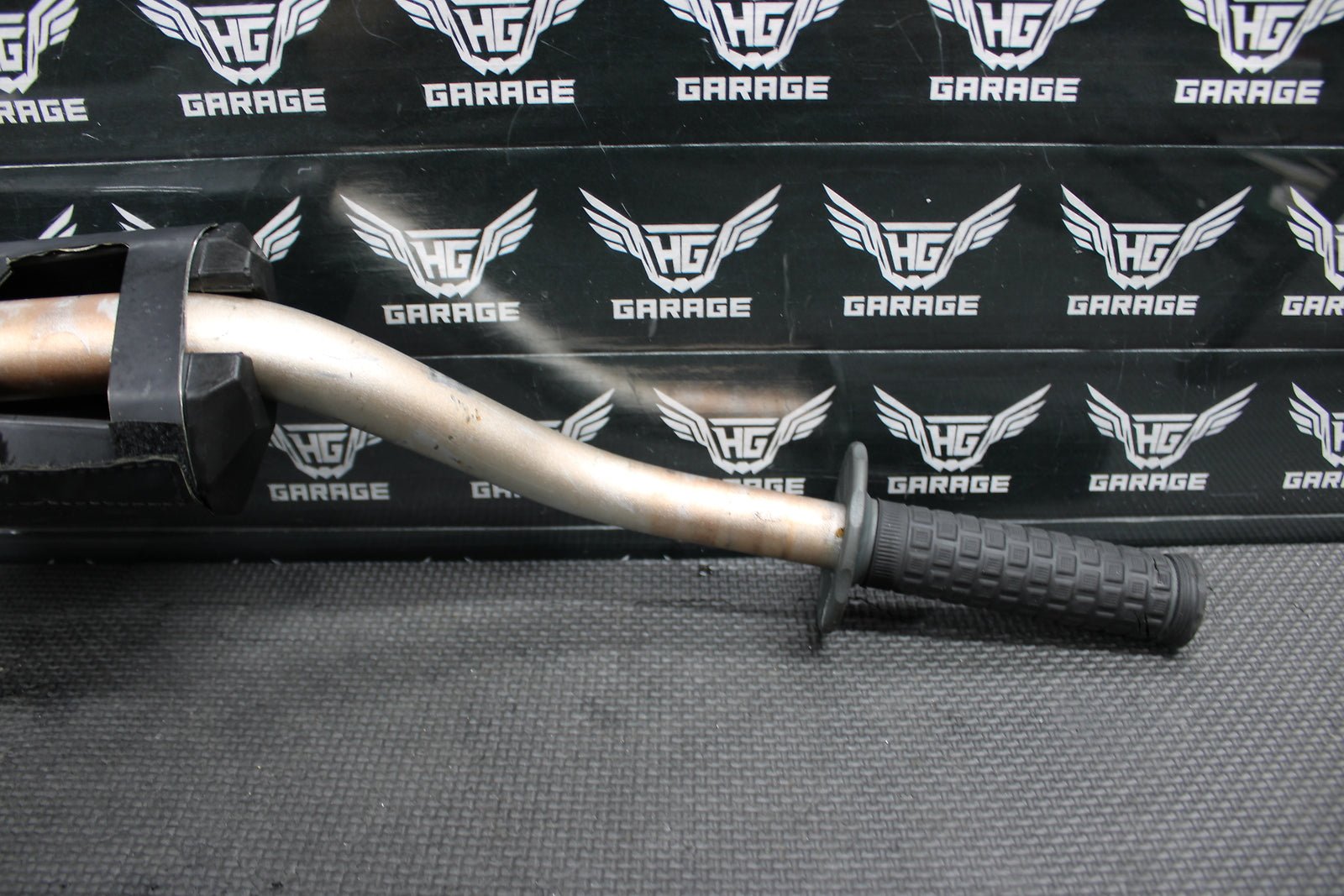 2001 Yamaha YZ426F Renthal 603 Fat Bar Handlebars Bars Grips Black Pro Taper Pad - hggarage