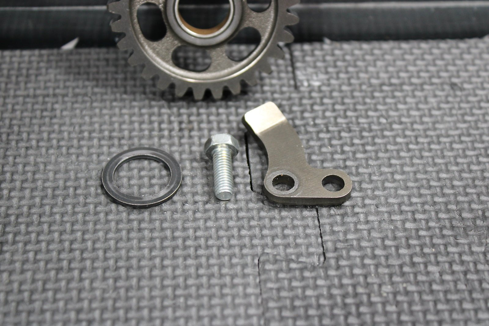 2000 HONDA CR125R OEM KICKSTART KICK START SHAFT W IDLER GEAR 28210 - KS6 - 700 - hggarage