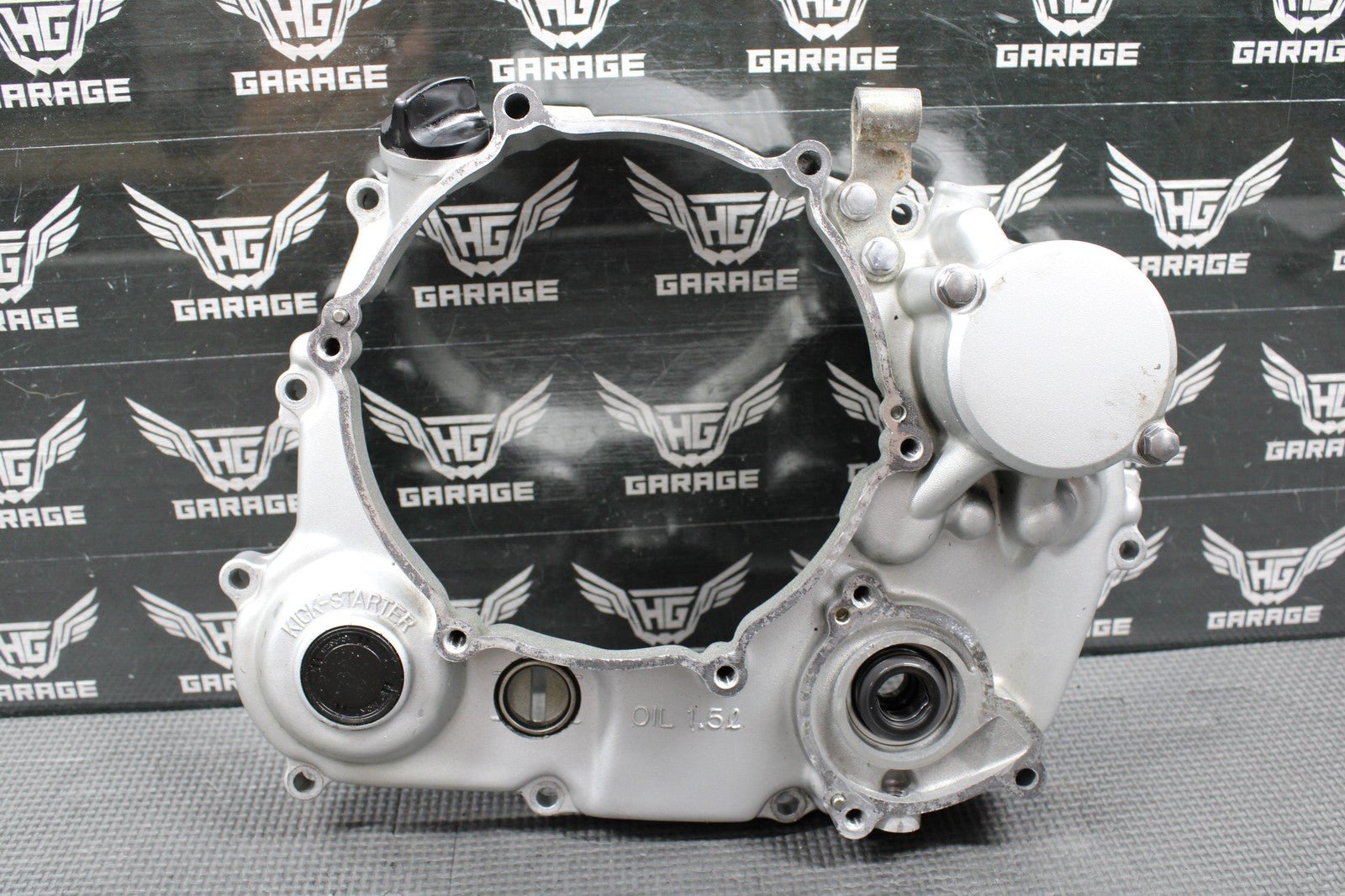 2009 KAWASAKI 09 - 14 KLX250 KLX250SF OEM RIGHT CASE INNER CLUTCH COVER 14032 - 0005 - hggarage