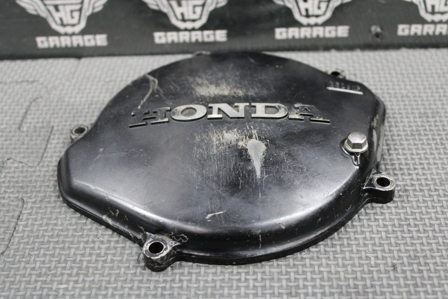 1988 87 - 94 HONDA CR125R OEM RIGHT SIDE CASE OUTER CLUTCH COVER 11342 - KS6 - 700 - hggarage