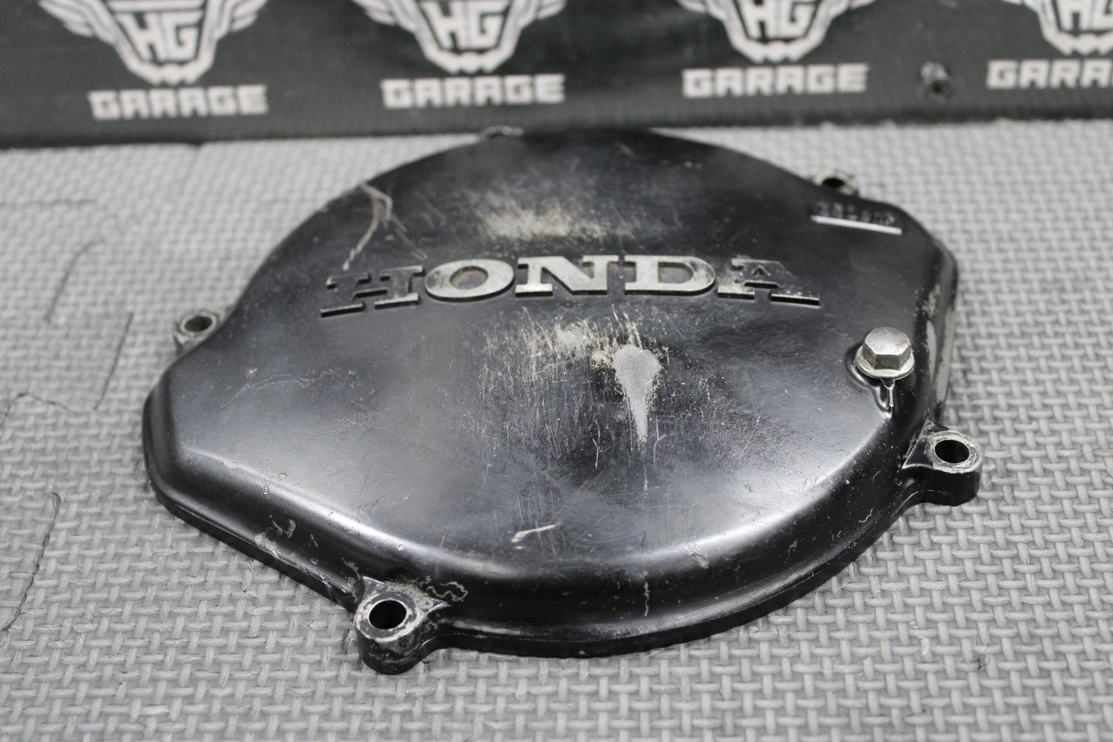 1988 87 - 94 HONDA CR125R OEM RIGHT SIDE CASE OUTER CLUTCH COVER 11342 - KS6 - 700 - hggarage