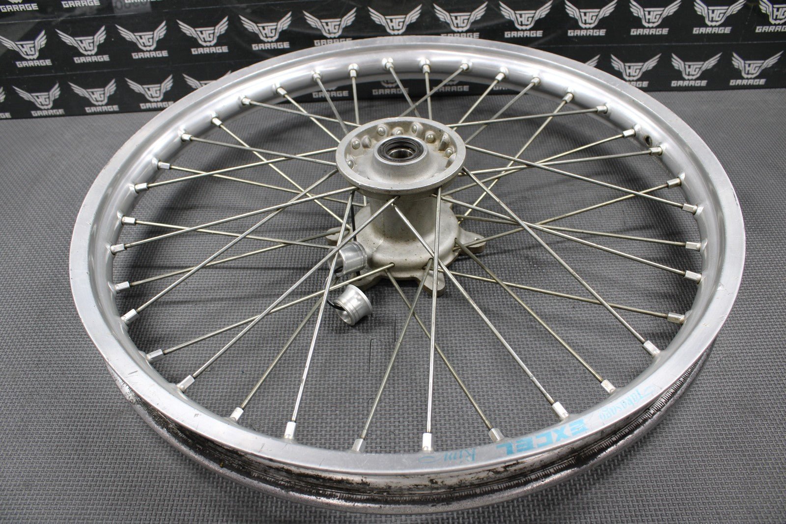 2009 YAMAHA 02 - 11 YZ125 YZ250 YZ250F YZ450F OEM EXCEL FRONT WHEEL RIM HUB 21" - hggarage