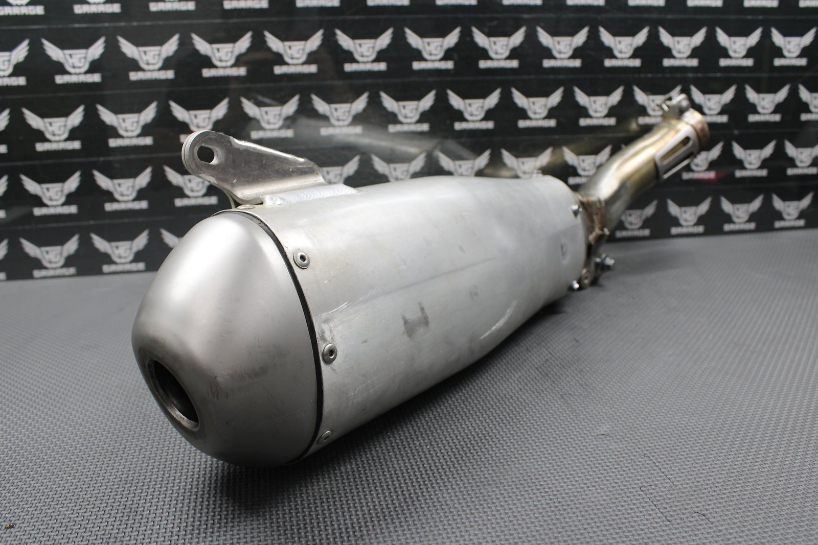 2019 17 - 19 YAMAHA YZ250FX OEM MUFFLER EXHAUST SILENCER SLIP ON PIPE 1SM - 14750 - A0 - hggarage