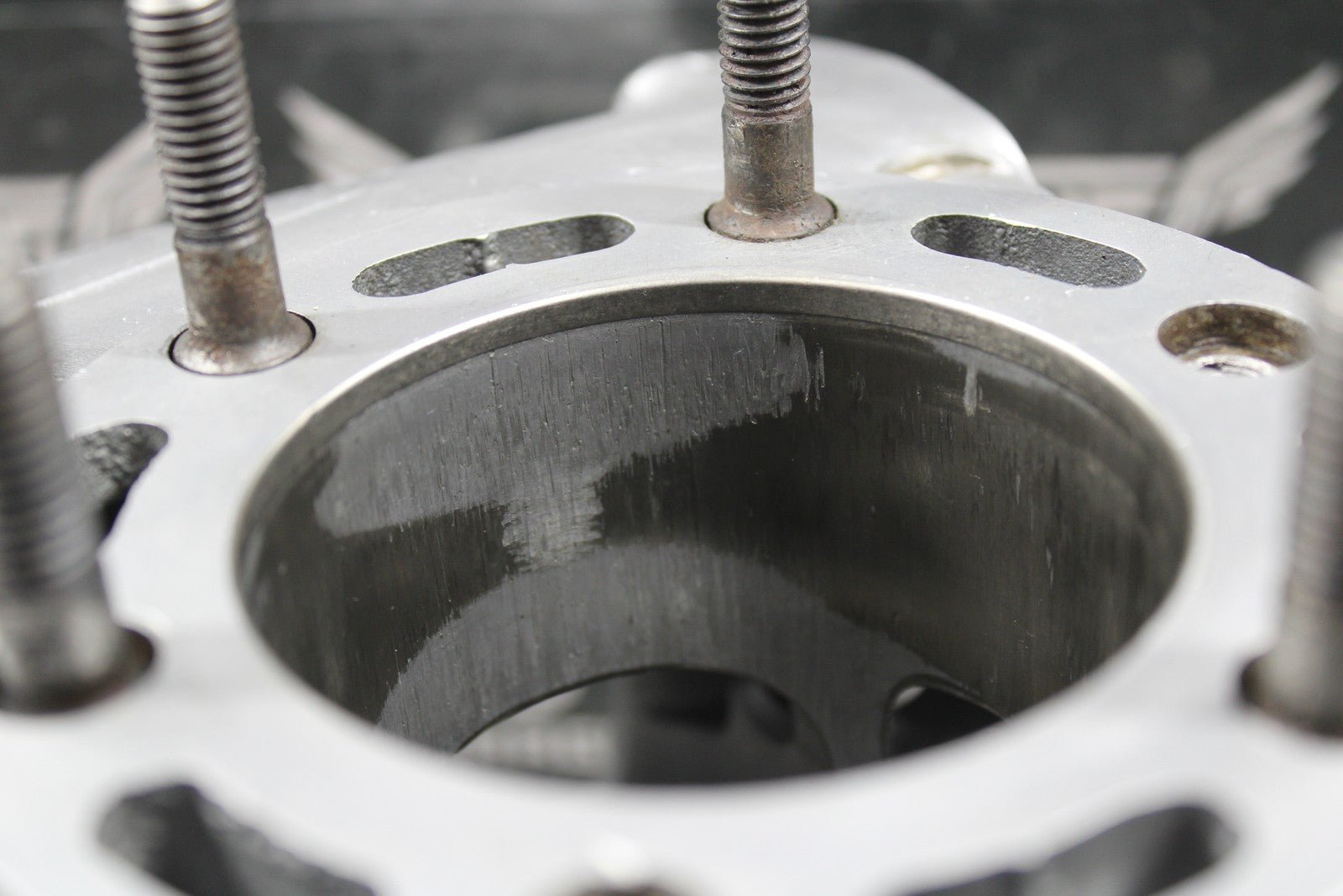 1995 HONDA CR250R OEM KZ3 M CYLINDER BORE JUG TOP END 12100 - KZ3 - 880 NEEDS REPAIR - hggarage