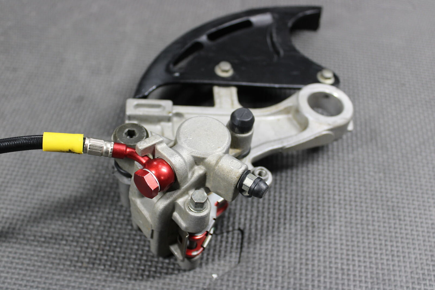 2007 HONDA CRF250R OEM NISSIN REAR BACK BRAKE CALIPER MASTER CYLINDER NICE!!