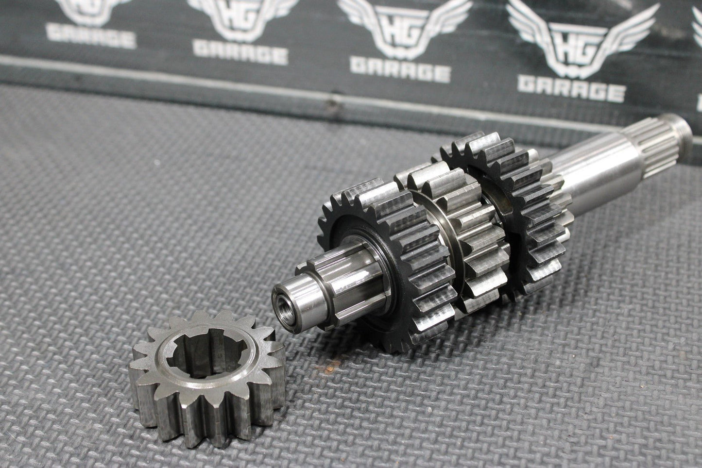 1997 KAWASAKI KX250 97 - 98 OEM ENGINE TRANSMISSION TRANNY GEARBOX SHIFT FORKS - hggarage