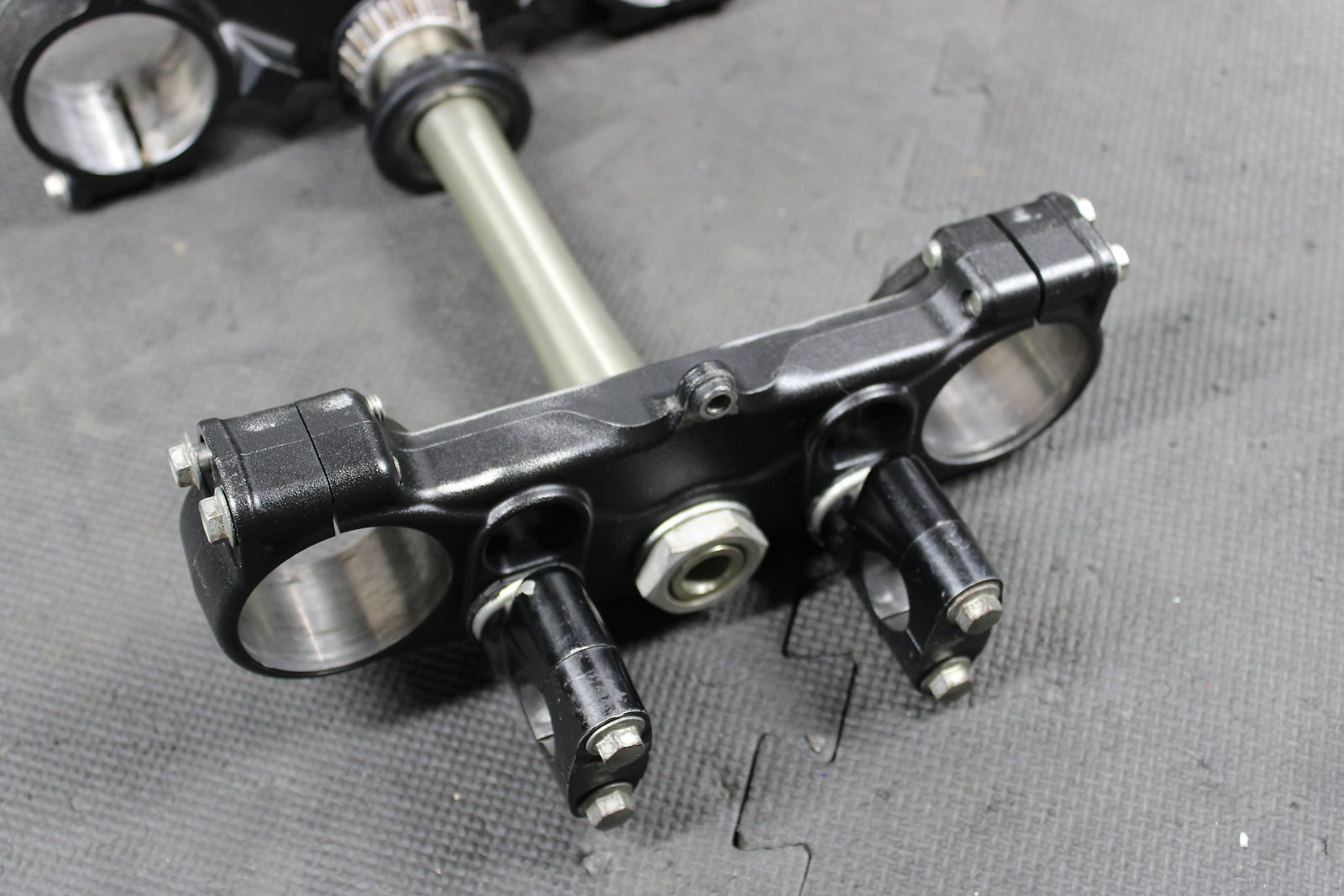 2014 KAWASAKI KX250F OEM FRONT FORKS LOWER UPPER TRIPLE TREE - hggarage