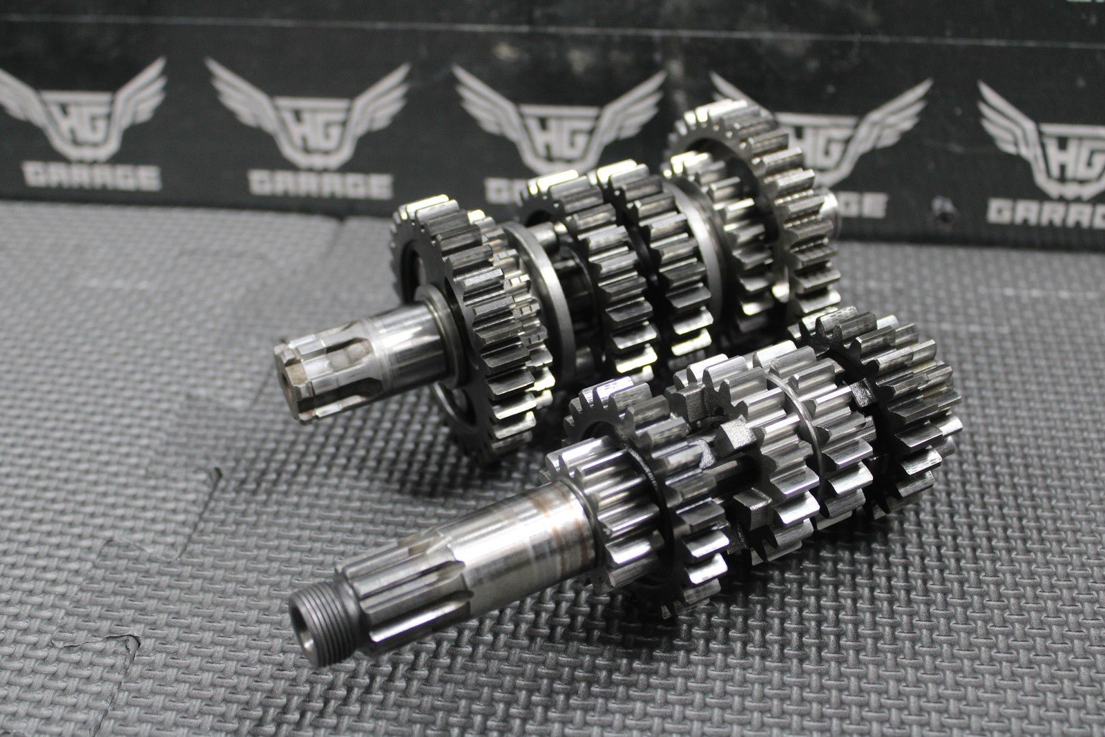 2015 KAWASAKI 05 - 21 KX85 OEM TRANSMISSION TRANNY GEARBOX GEARS SHIFT FORKS NICE! - hggarage