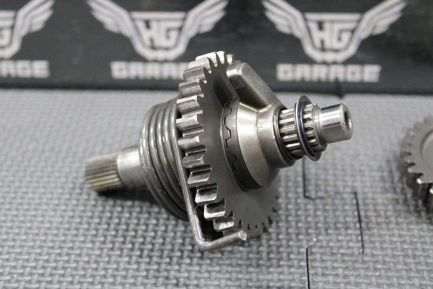 1993 88 - 93 KAWASAKI KX125 OEM KICKSTART KICK START SHAFT W IDLER GEAR 13066 - 1019 - hggarage