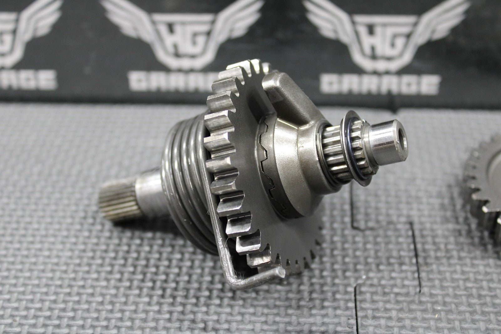 1993 88 - 93 KAWASAKI KX125 OEM KICKSTART KICK START SHAFT W IDLER GEAR 13066 - 1019 - hggarage