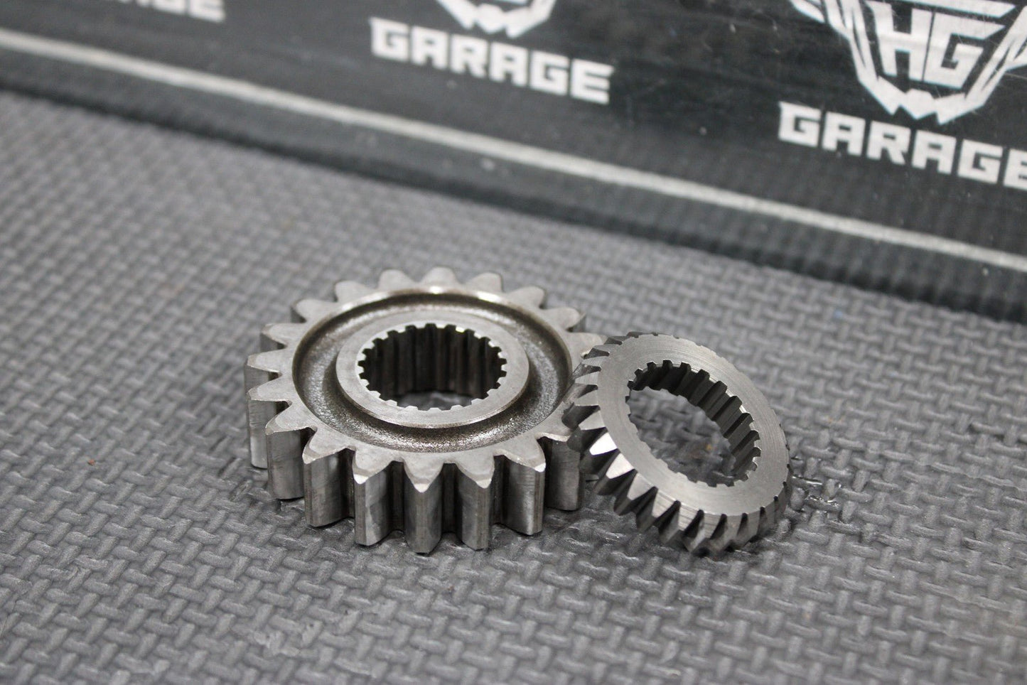 1997 92 - 98 KAWASAKI KX250 OEM CRANKSHAFT CRANK SHAFT PRIMARY DRIVE SPUR GEARS - hggarage