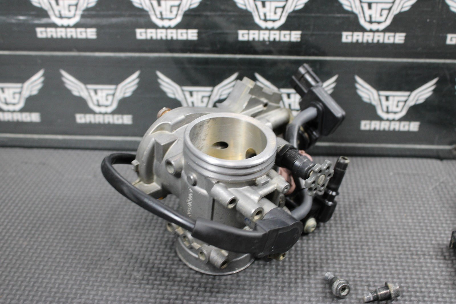2014 KAWASAKI KX250F OEM KEIHIN THROTTLE BODY INTAKE FUEL INJECTOR 16163 - 0797 - hggarage
