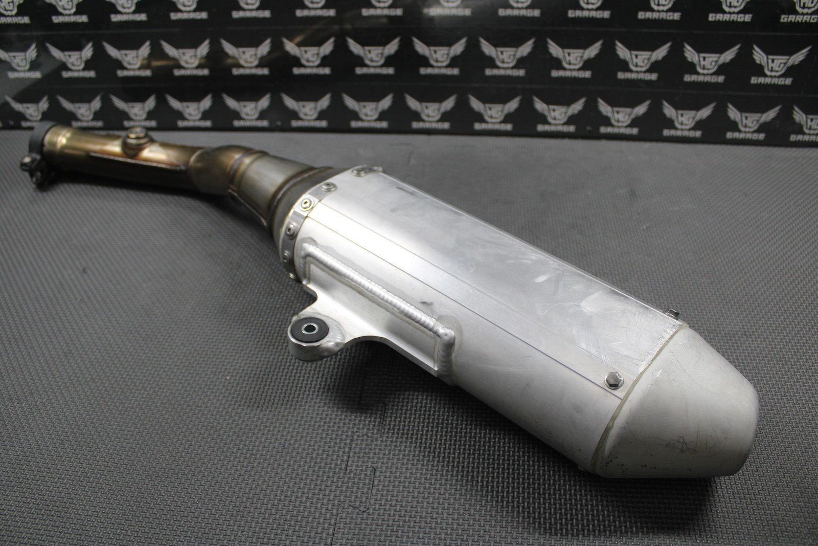 2019 SUZUKI 19 - 25 RMZ250 OEM MUFFLER EXHAUST SILENCER SLIP ON PIPE 14310 - 46K10 - hggarage
