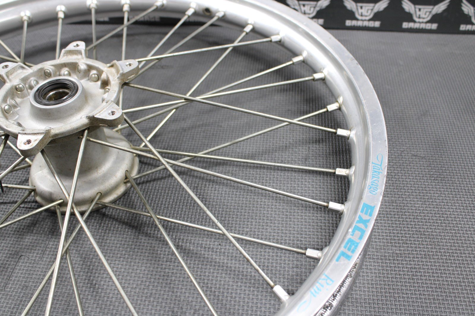2009 YAMAHA 02 - 11 YZ125 YZ250 YZ250F YZ450F OEM EXCEL FRONT WHEEL RIM HUB 21" - hggarage