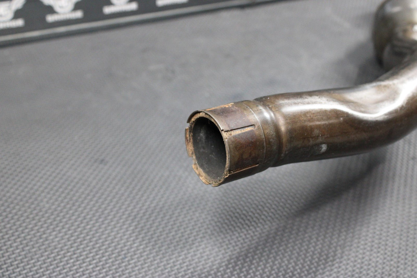 2006 YAMAHA YZ450F OEM MUFFLER EXHAUST SILENCER SLIP ON PIPE PRO MOTO BILLET CAP - hggarage